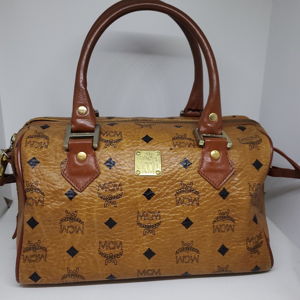 Vintage MCM Boston bag
